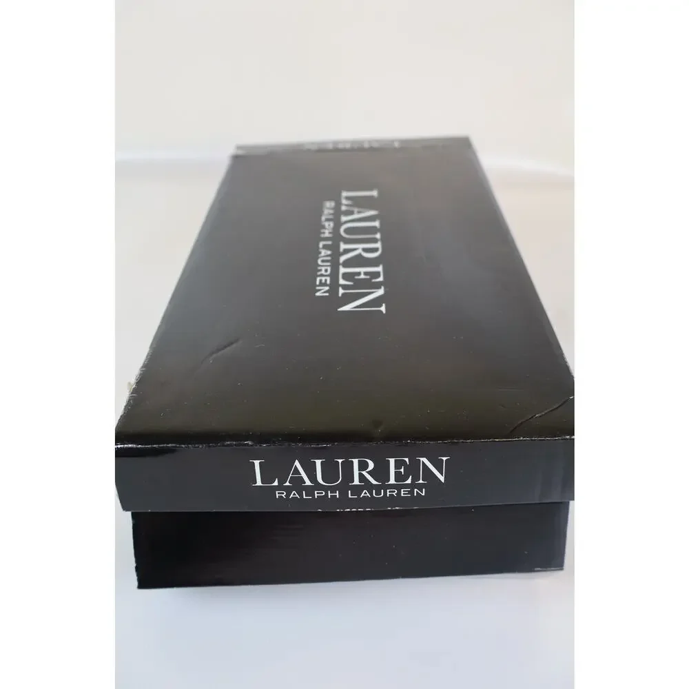 NEW Lauren Ralph Lauren Whitney Pump Heels Women's Olive Green Suede Size 8.5B